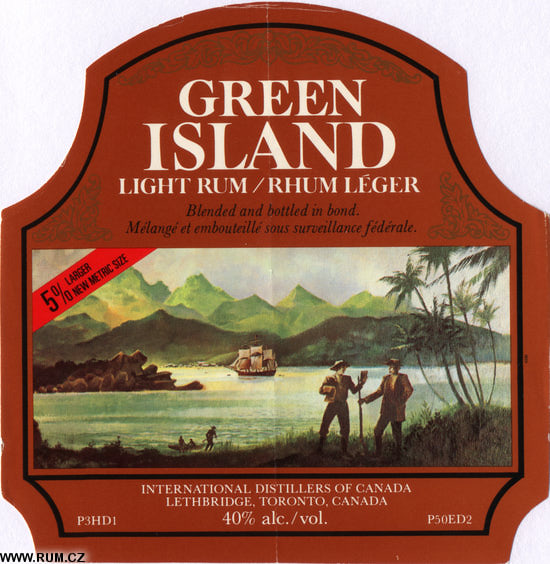 Peter's Rum Labels International Distillers of Canada (Canada)