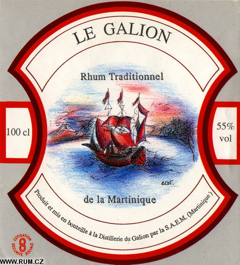 Peter's Rum Labels - Distilerie du Galion / SAEM (Martinique)