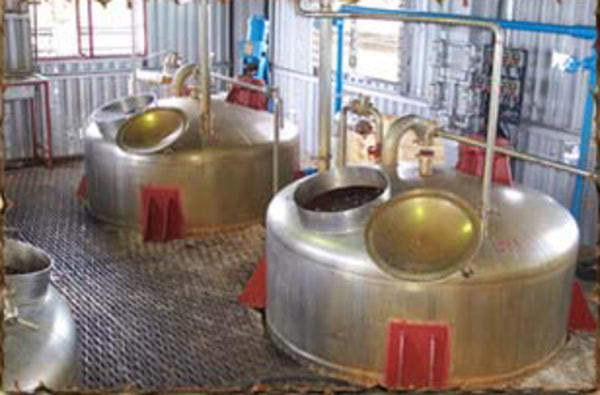 Yeast Plant Vessels.