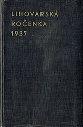 Dr. Ivan Pour: Lihovarská ročenka 1937 Dr. Ivan Pour: Lihovarská ročenka 1937